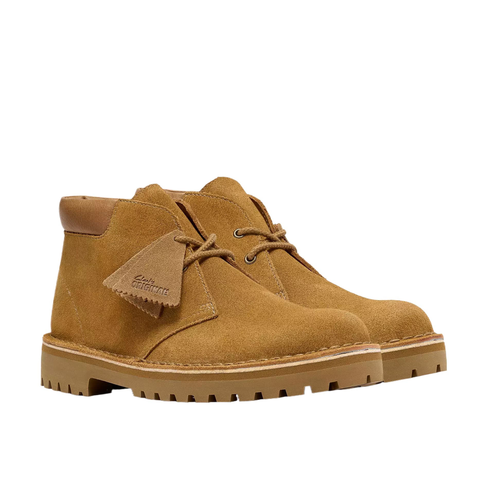 Сапоги CLARKS Ботильоны Светло-янтарный Мужской - изображение 2