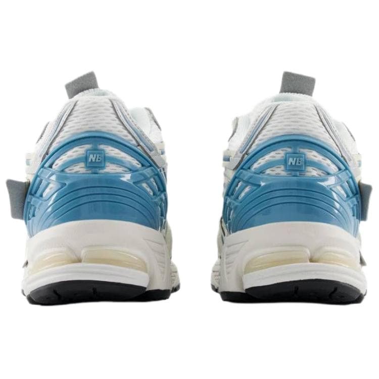 Кроссовки для бега New Balance 1906A Беговые кроссовки Low Топ Белый Светло-синий Серебряный Унисекс - изображение 5