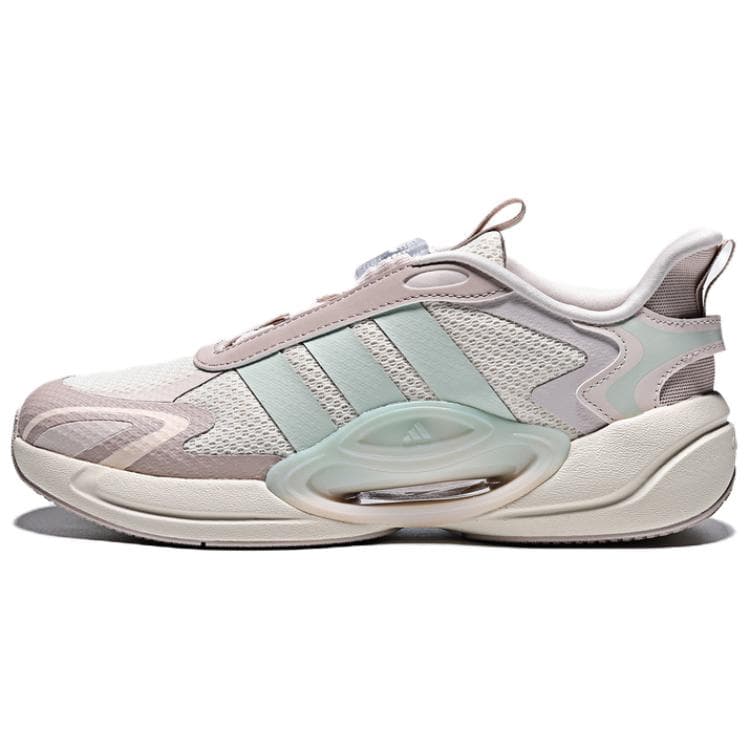 Кроссовки Adidas Galaxy scout Детские беговые кроссовки Low Топ Розовый белый зеленый Женские - изображение 1