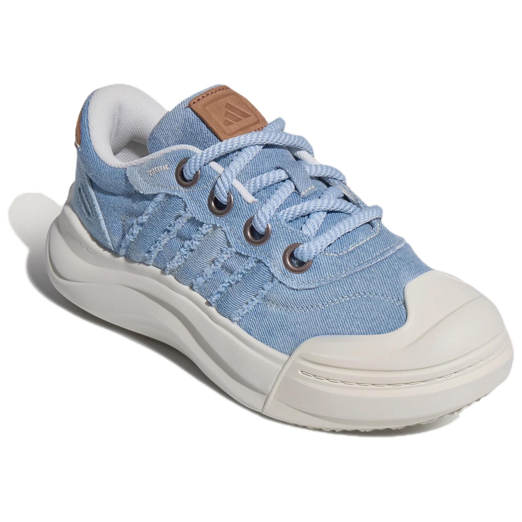 Кроссовки Adidas MAXXCOURT Повседневная обувь Низкий Топ Синий Нефритовый Белый Унисекс - изображение 3