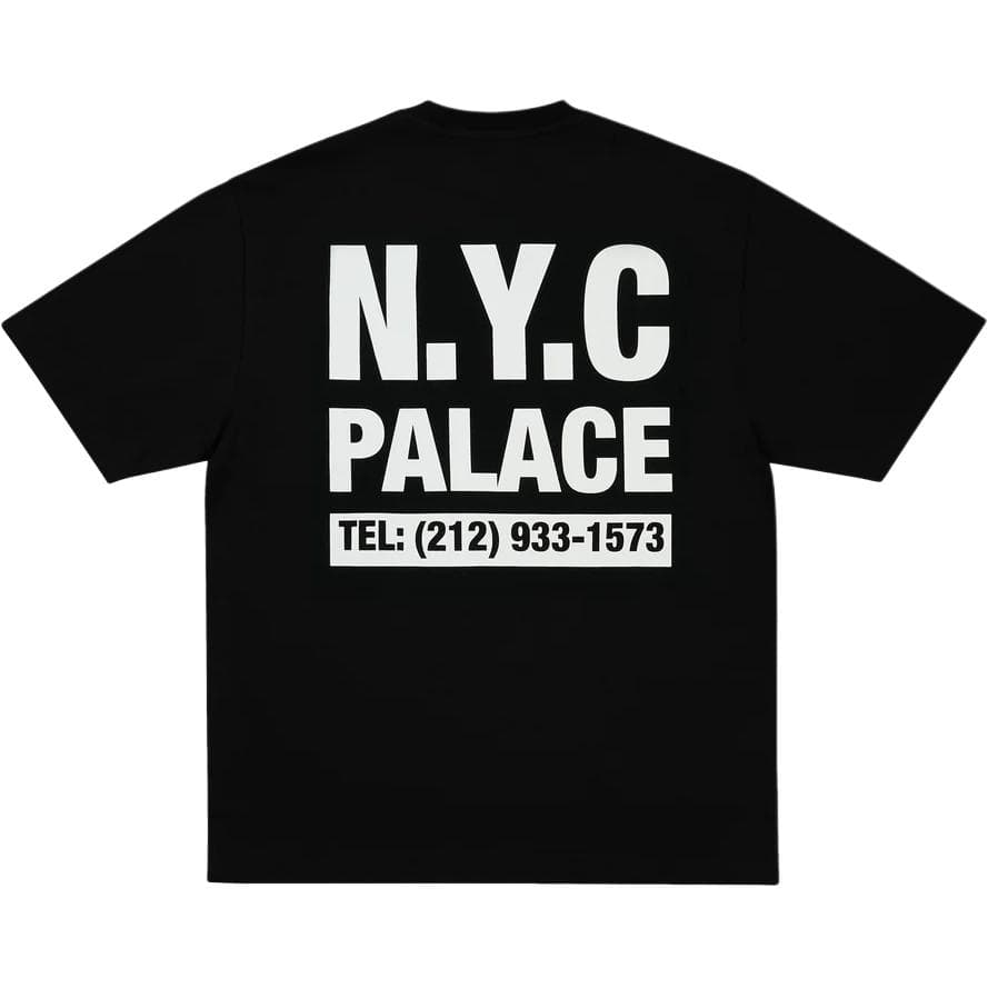 Футболка PALACE Черная Унисекс T-рубашка - изображение 1