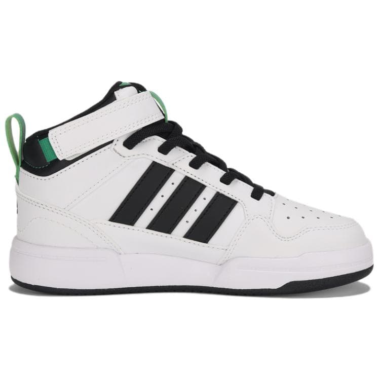 Кроссовки Adidas COMFICOURT Кеды для скейтбординга MID Топ Черный белый зеленый Мужской - изображение 2