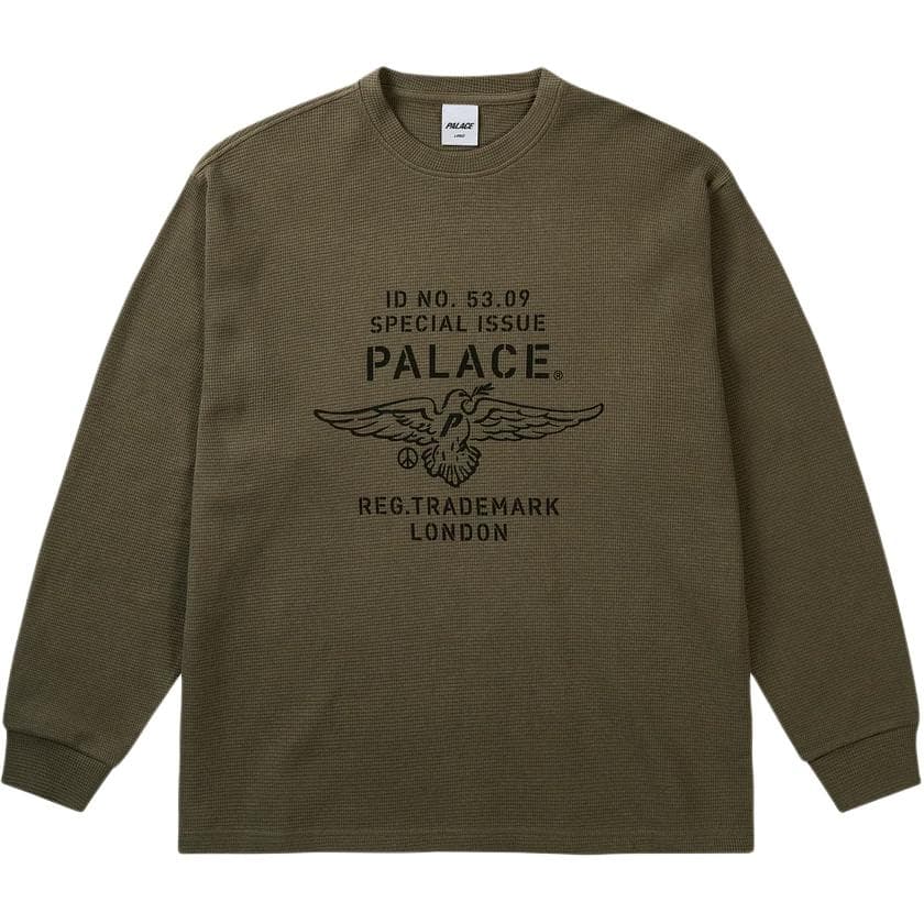 Футболка PALACE Армия Зеленый Унисекс T-Рубашка - изображение 1