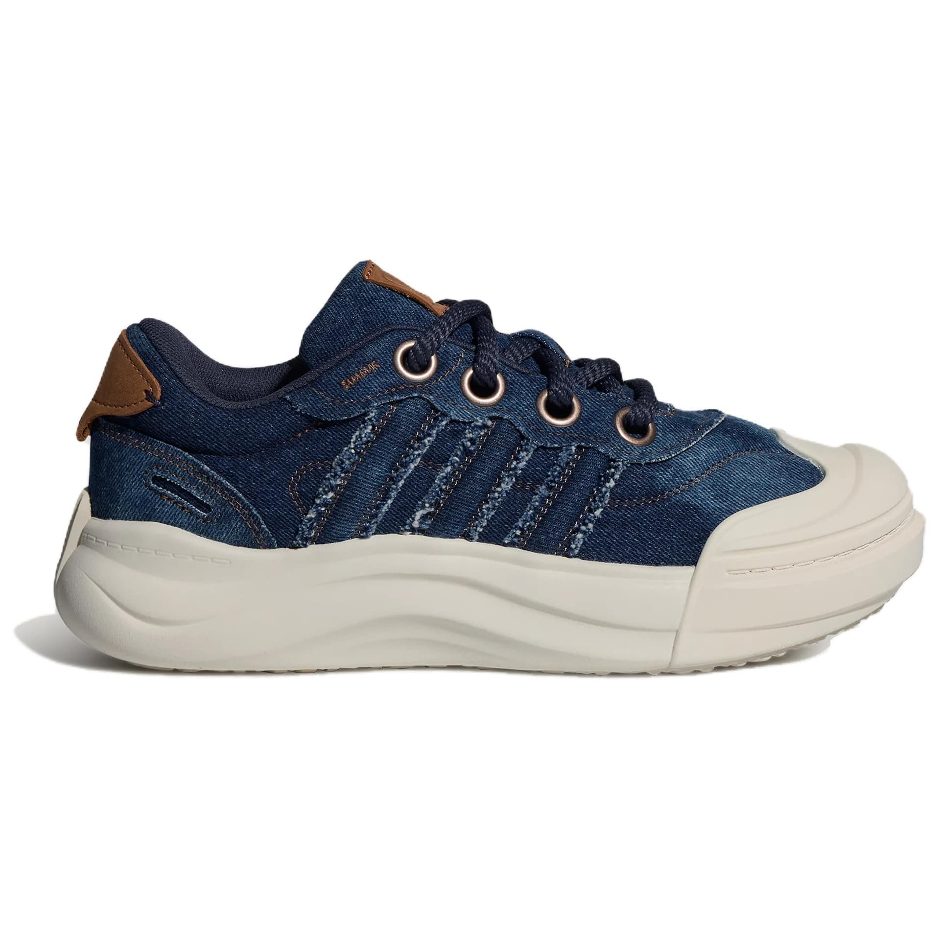 Кроссовки Adidas MAXXCOURT Повседневная обувь Низкий Топ Темно-синий Нефритовый Белый Унисекс - изображение 2