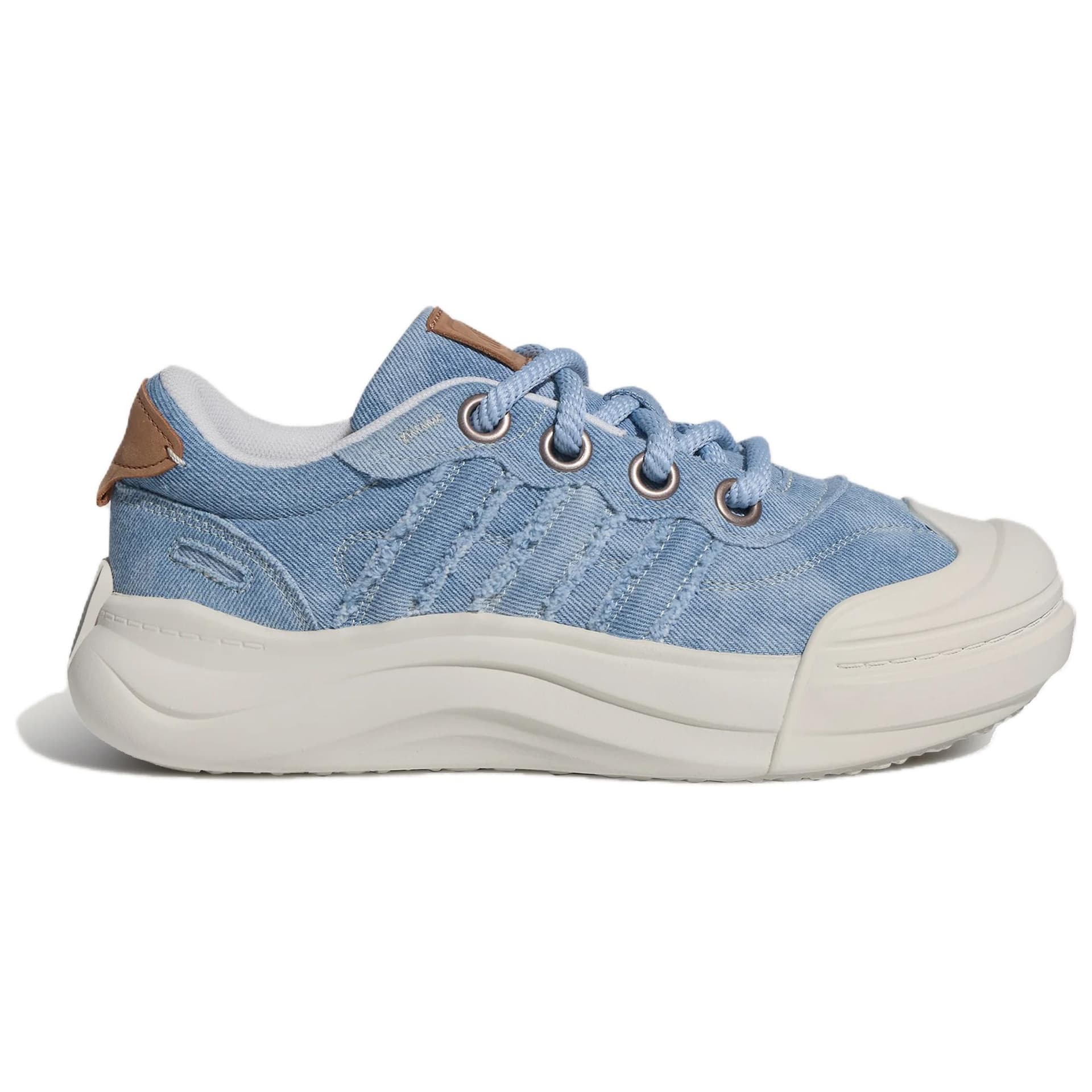 Кроссовки Adidas MAXXCOURT Повседневная обувь Низкий Топ Синий Нефритовый Белый Унисекс - изображение 2