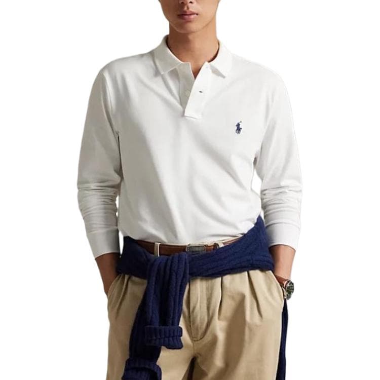 Поло Polo Ralph Lauren Белый Мужской Поло - изображение 1
