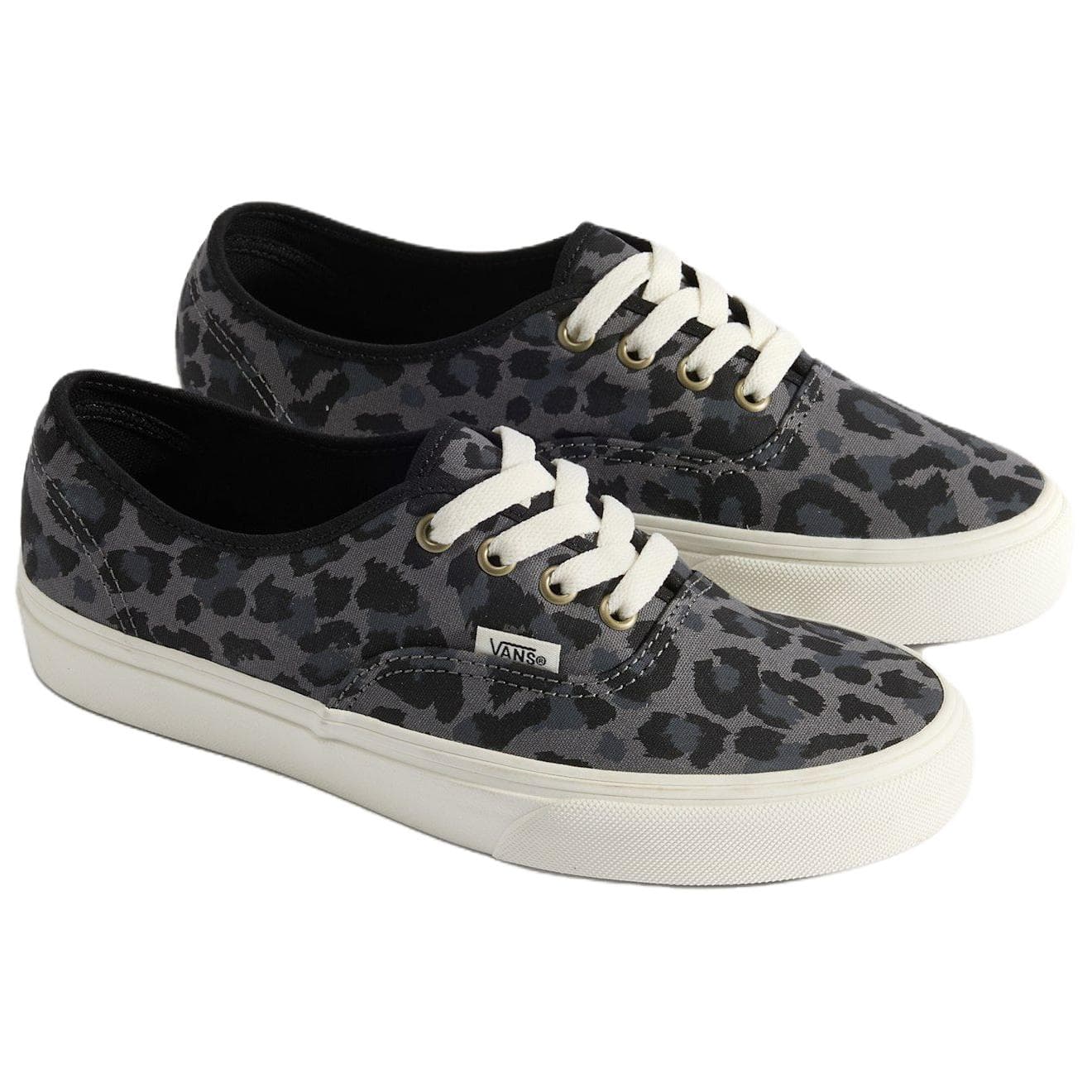 Кеды Vans Аутентичный Кеды Low Топ Черный белый серый Унисекс - изображение 2
