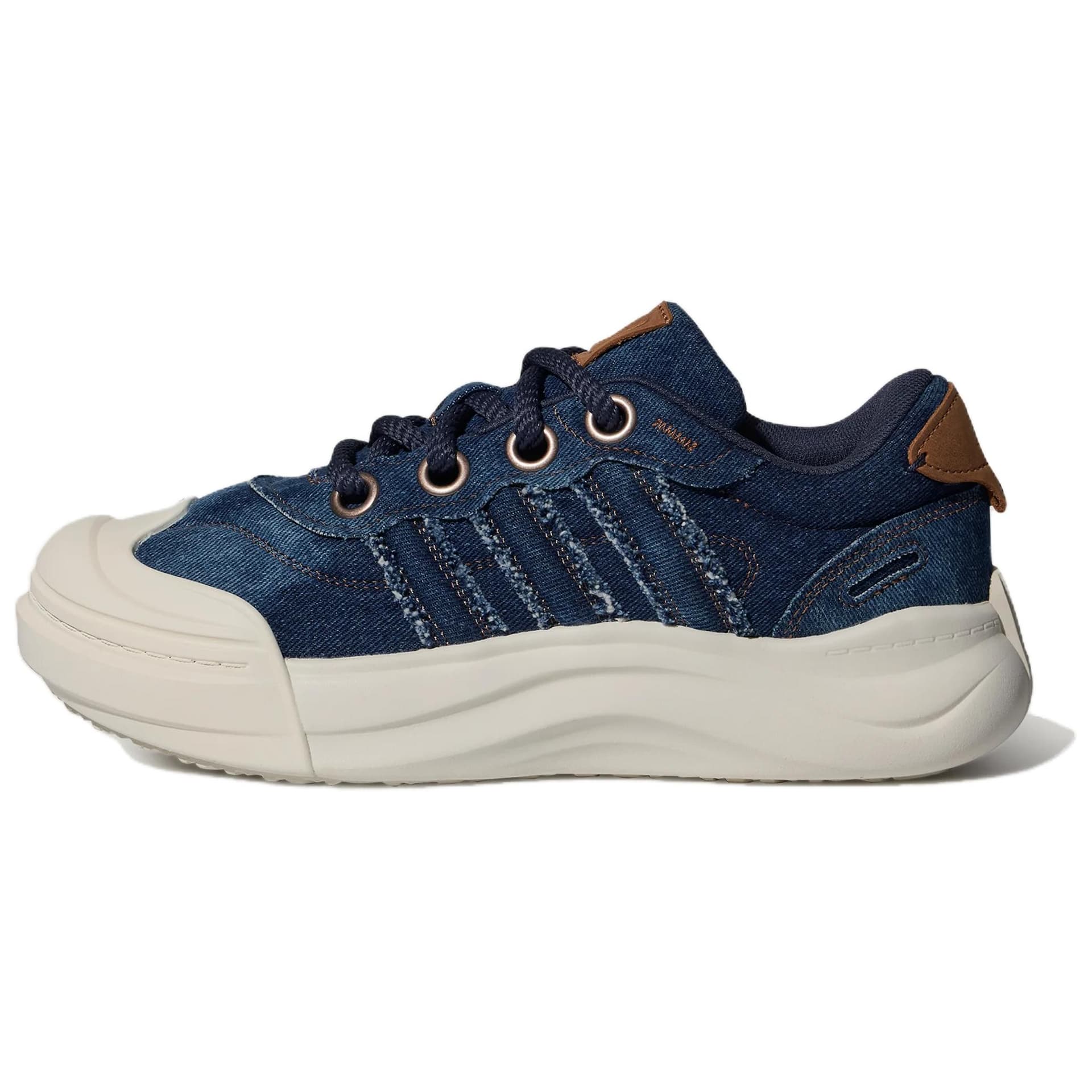 Кроссовки Adidas MAXXCOURT Повседневная обувь Низкий Топ Темно-синий Нефритовый Белый Унисекс - изображение 1