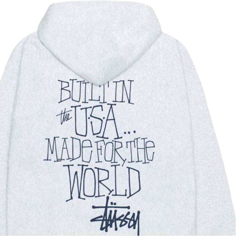 Худи Stussy FW24 Built In USA Hoodie - изображение 3