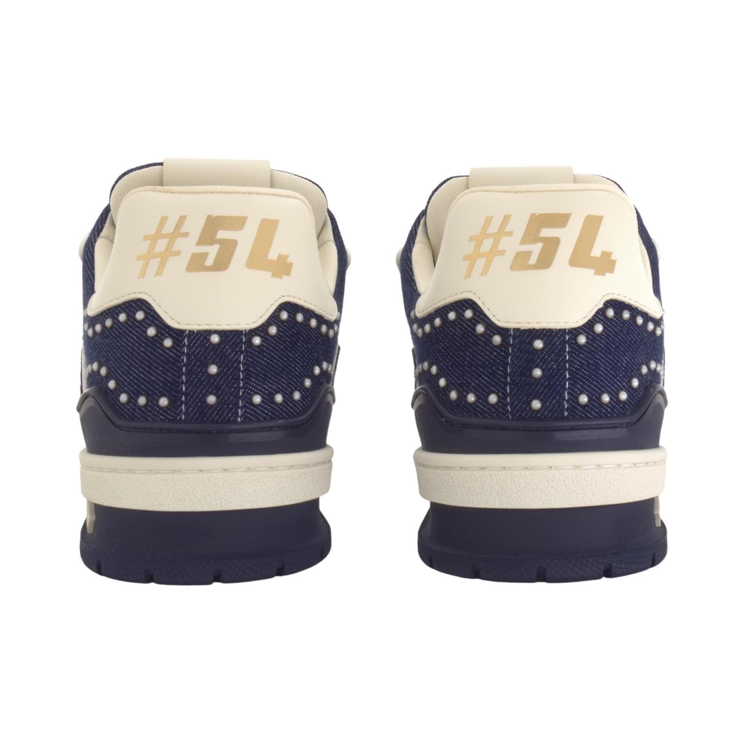 Кроссовки Louis Vuitton Trainer Denim Blue - изображение 5