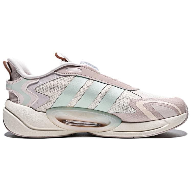 Кроссовки Adidas Galaxy scout Детские беговые кроссовки Low Топ Розовый белый зеленый Женские - изображение 2