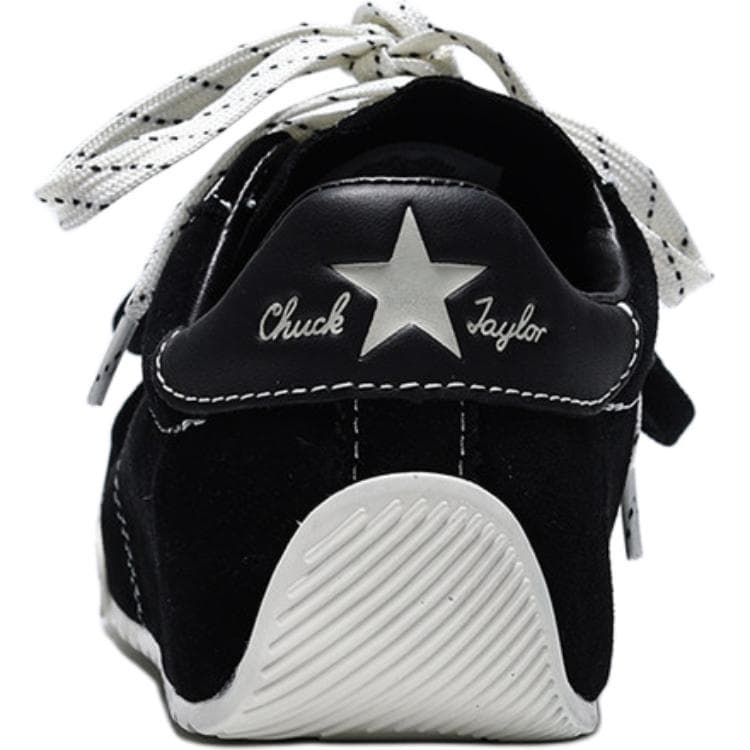 Кроссовки Converse Chuck TAYLOR Seasonal Кеды для скейтбординга Low Топ Черный Белый Унисекс - изображение 6
