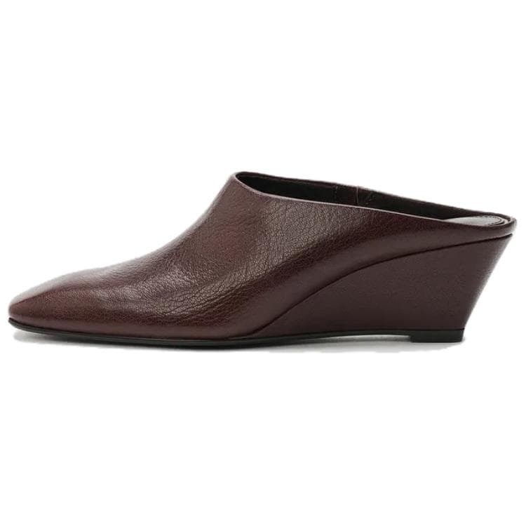Сандалии zara Закрытые тапочки Коричневый Женские - изображение 1