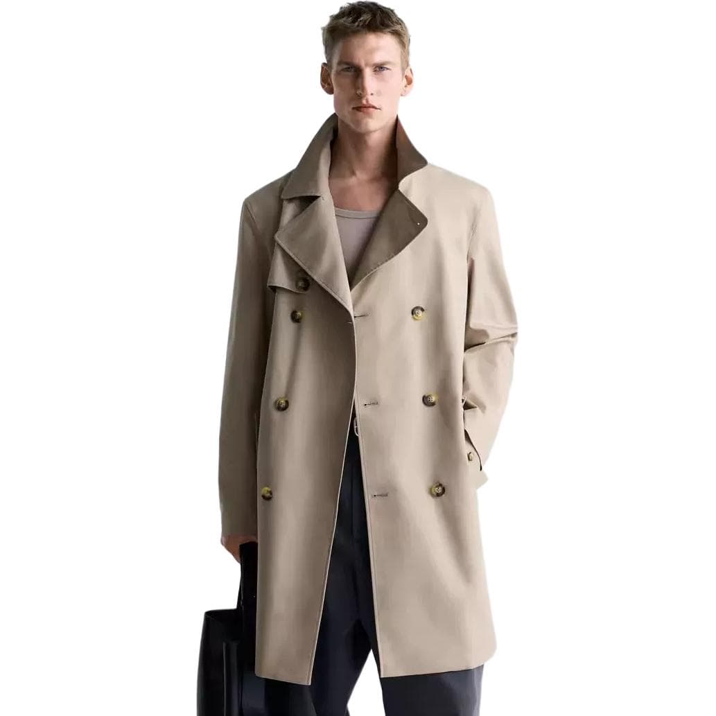 Ветровка zara Бежевый Мужской Тренч - изображение 1