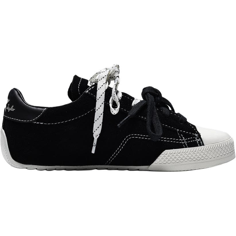 Кроссовки Converse Chuck TAYLOR Seasonal Кеды для скейтбординга Low Топ Черный Белый Унисекс - изображение 4