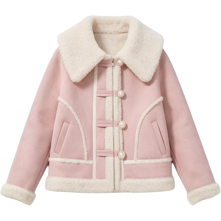 SHIBU 8110 Дубленка Розовый Kids Tops - изображение 1