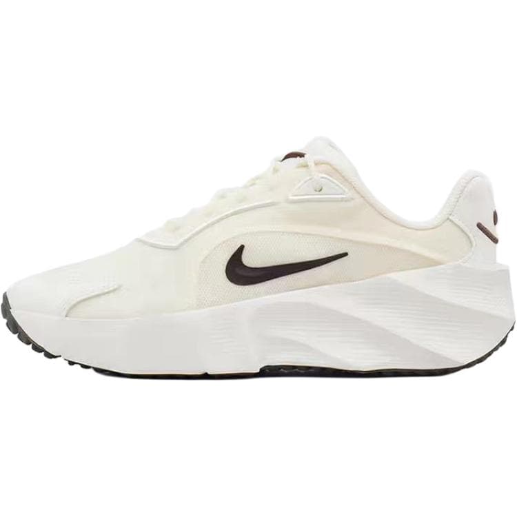 Кроссовки NIKE Aura Edge Повседневная обувь Низкий топ Экрю Черный Коричневый Женский - изображение 2