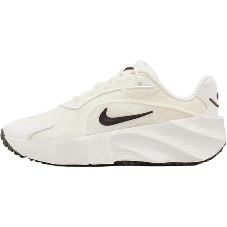 Кроссовки NIKE Aura Edge Повседневная обувь Низкий топ Экрю Черный Коричневый Женский - изображение 4