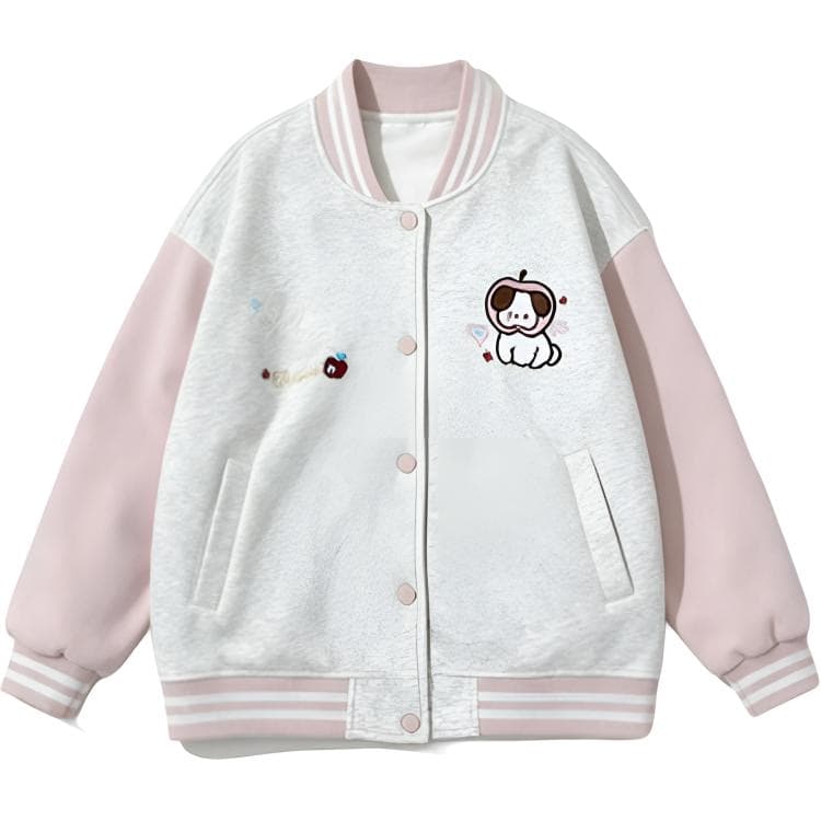 SHIBU 66029 Apple Dog Бейсбольная куртка Розовый Kids Бейсбольные куртки - изображение 1