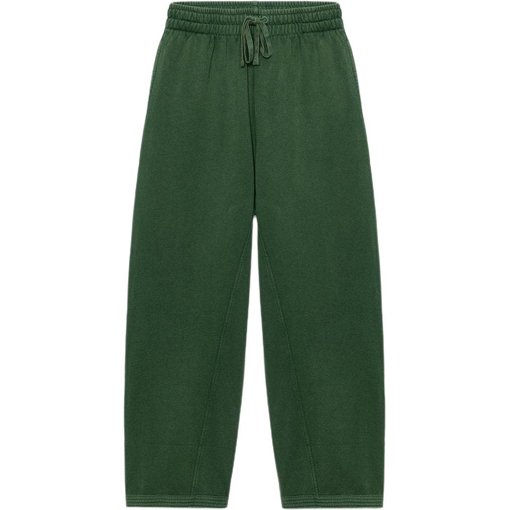 Штаны zara Зелёный Женские Спортивные трикотажные брюки - изображение 1