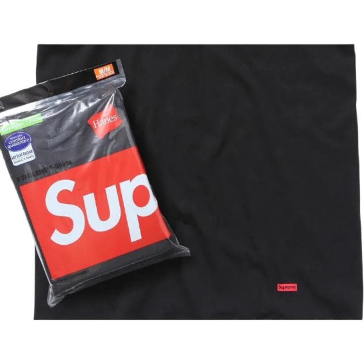 Футболка Supreme Hanes Collab SS26 WEEK1 Безметки Рубашка Унисекс - изображение 7