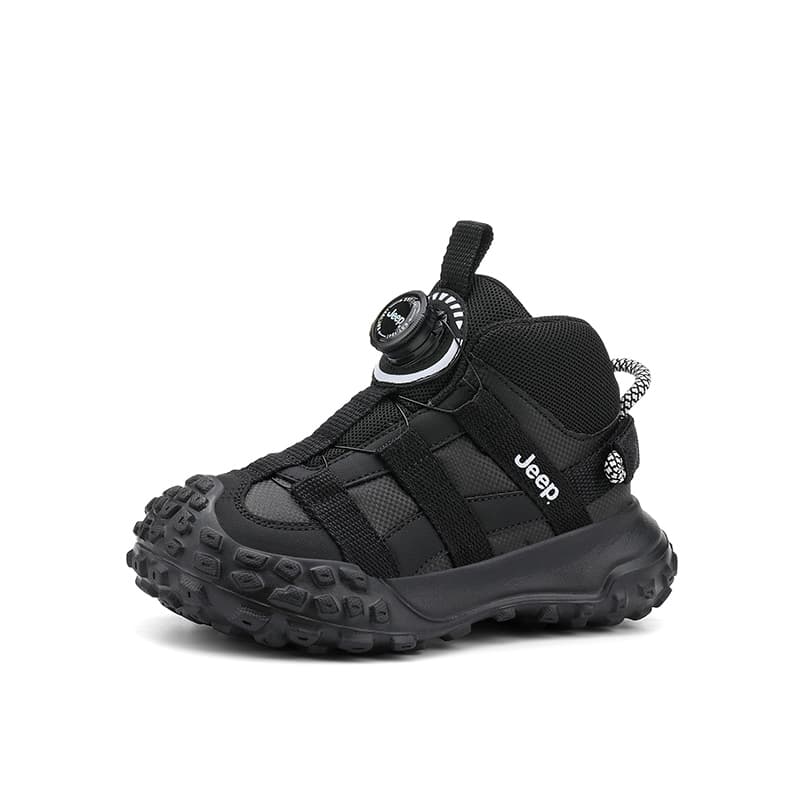 Кроссовки Jeep Running Collection Детская повседневная обувь Low Топ Черный Kids - изображение 3