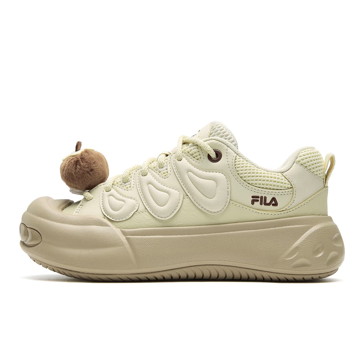 Кроссовки fila MANGGIS Кеды для скейтбординга Low Топ Ангольский цвет Коричневый Женские - изображение 1