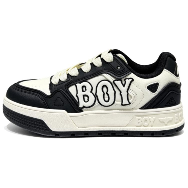 Кроссовки BOY LONDON Кеды для скейтбординга Low Топ Черный Унисекс - изображение 1