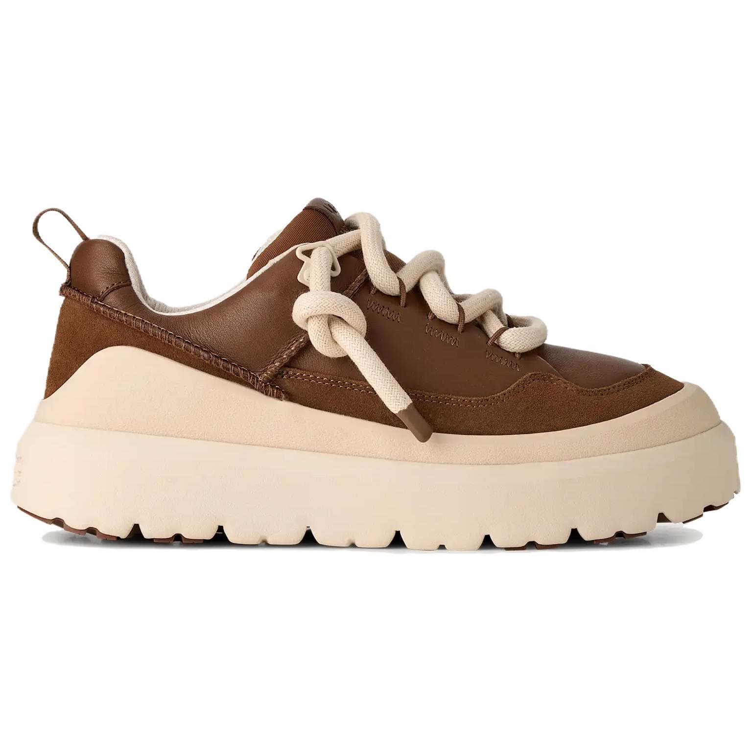 Кроссовки UGG Повседневная обувь Low Топ Бежевый Коричневый Мужской - изображение 2