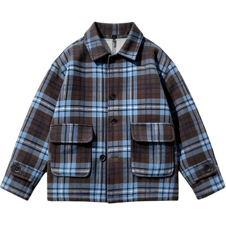 SHIBU 5089 Клетчатый Kids Куртки - изображение 1