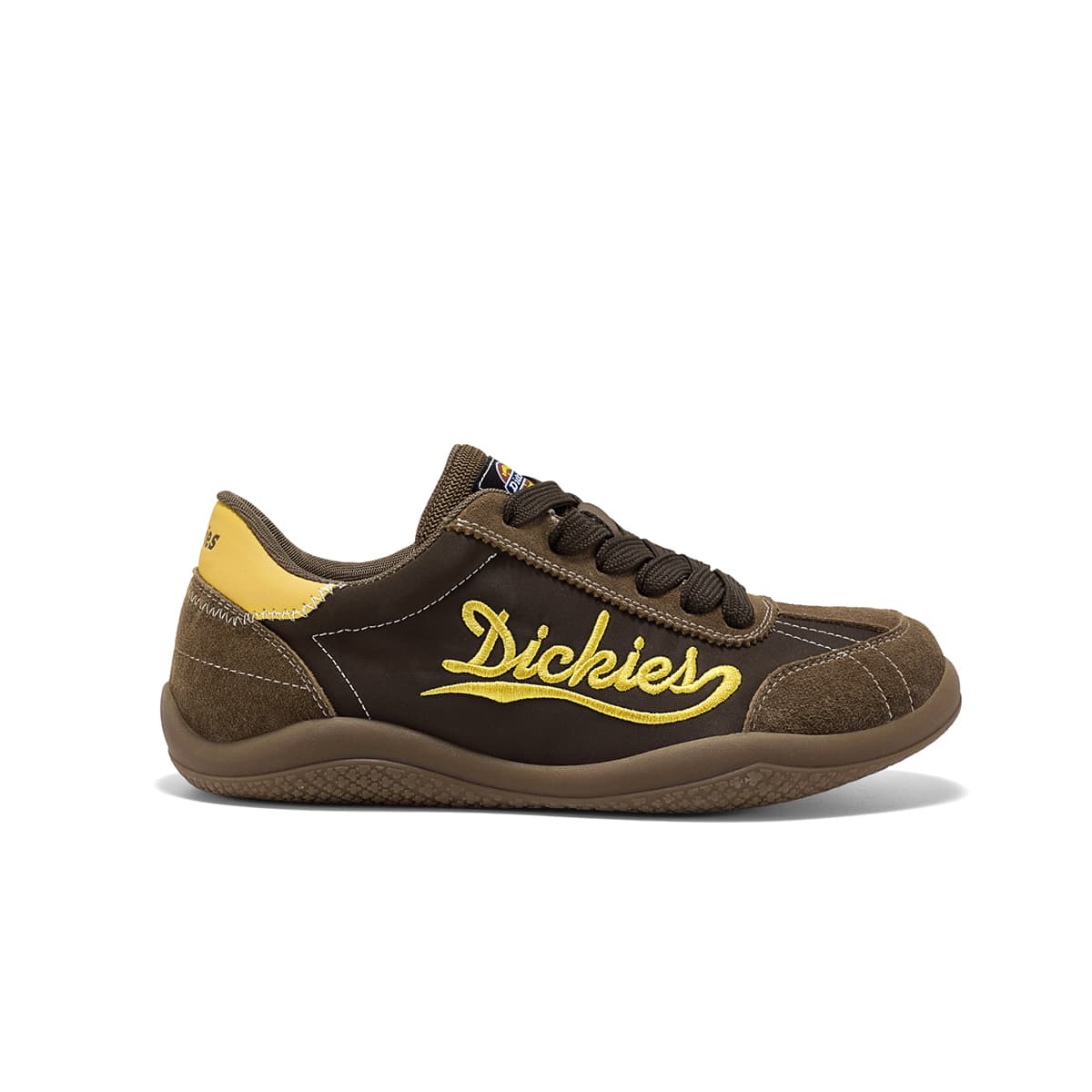 Кроссовки dickies Износостойкий Легкий Лоу-топы Кеды немецкой армии (GAT) Женские Коричнево-желтый - изображение 2