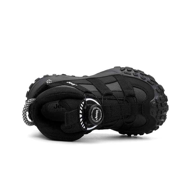 Кроссовки Jeep Running Collection Детская повседневная обувь Low Топ Черный Kids - изображение 5
