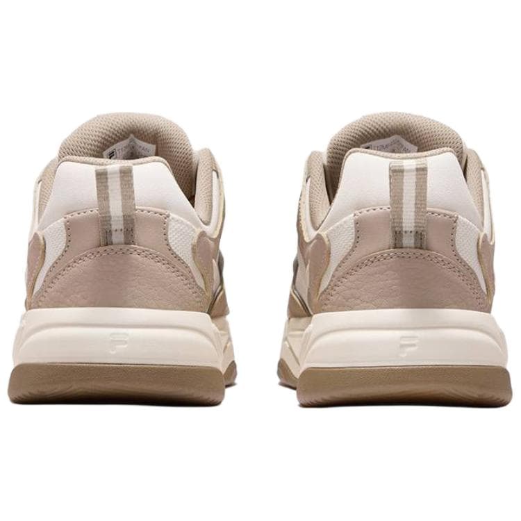 Кроссовки FILA FUSION BANK 2 DX Cool Skate Shoes 2 Скейтбордические кеды Low Топ Винтажный белый Кочевник Коричневый Мужской - изображение 5