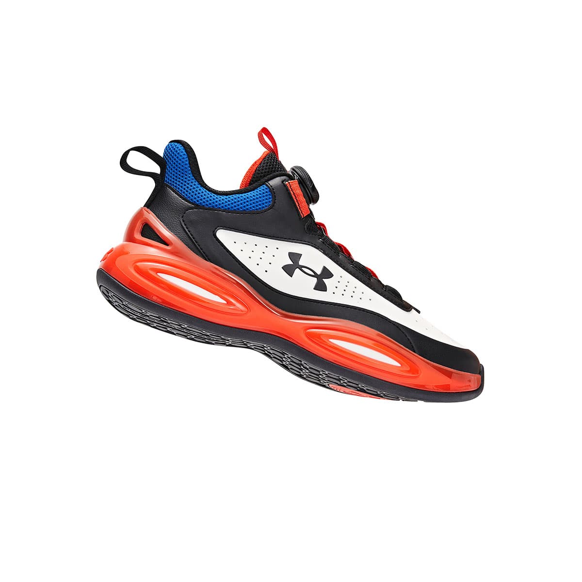 Кроссовки для баскетбола Under Armour Comprehensive Training Детские баскетбольные кроссовки MID Топ Белый черный Kids - изображение 5