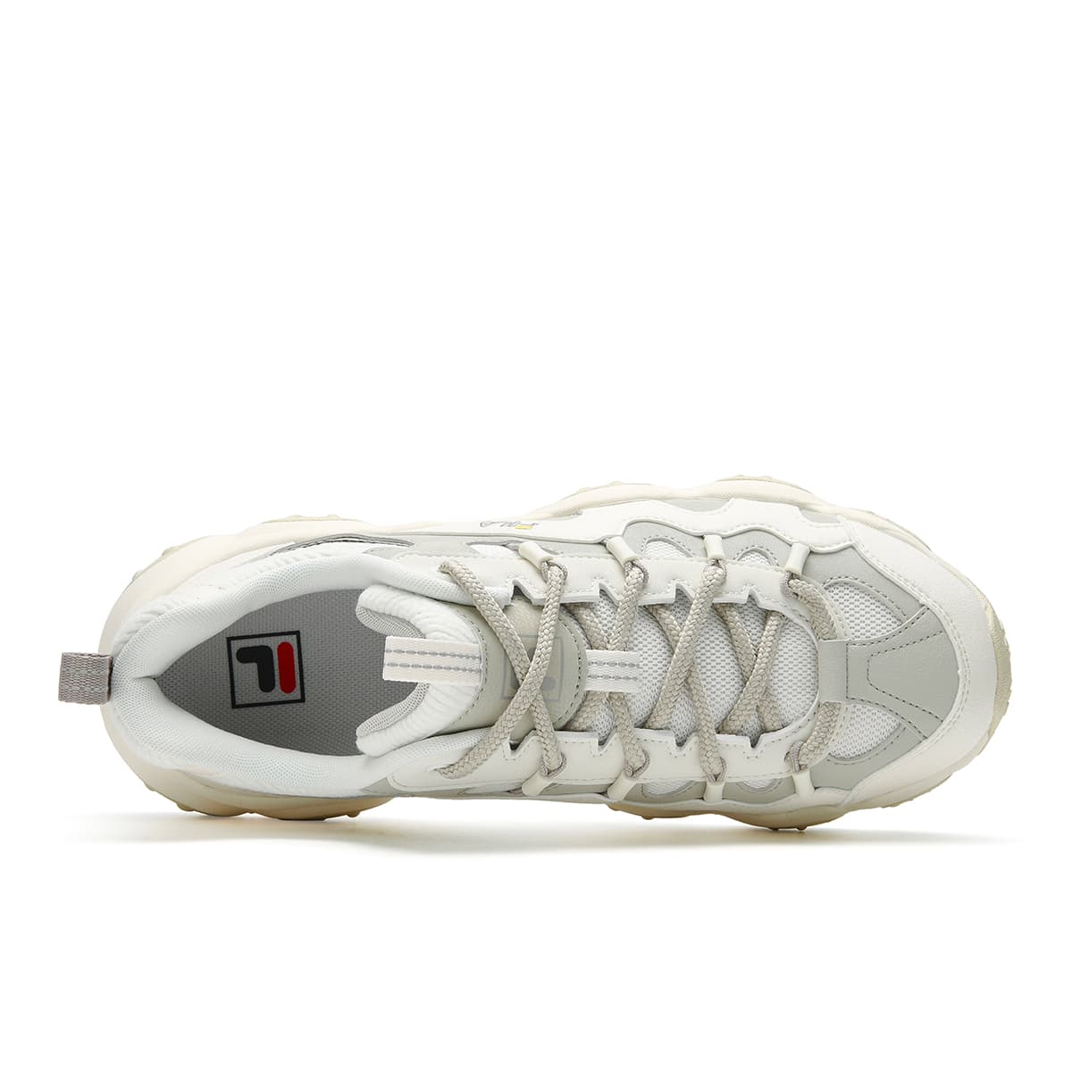 Кроссовки FILA FLUID 7 Лоу-топы массивные кроссовки мужские конфеты белые пеликан коричневый - изображение 4