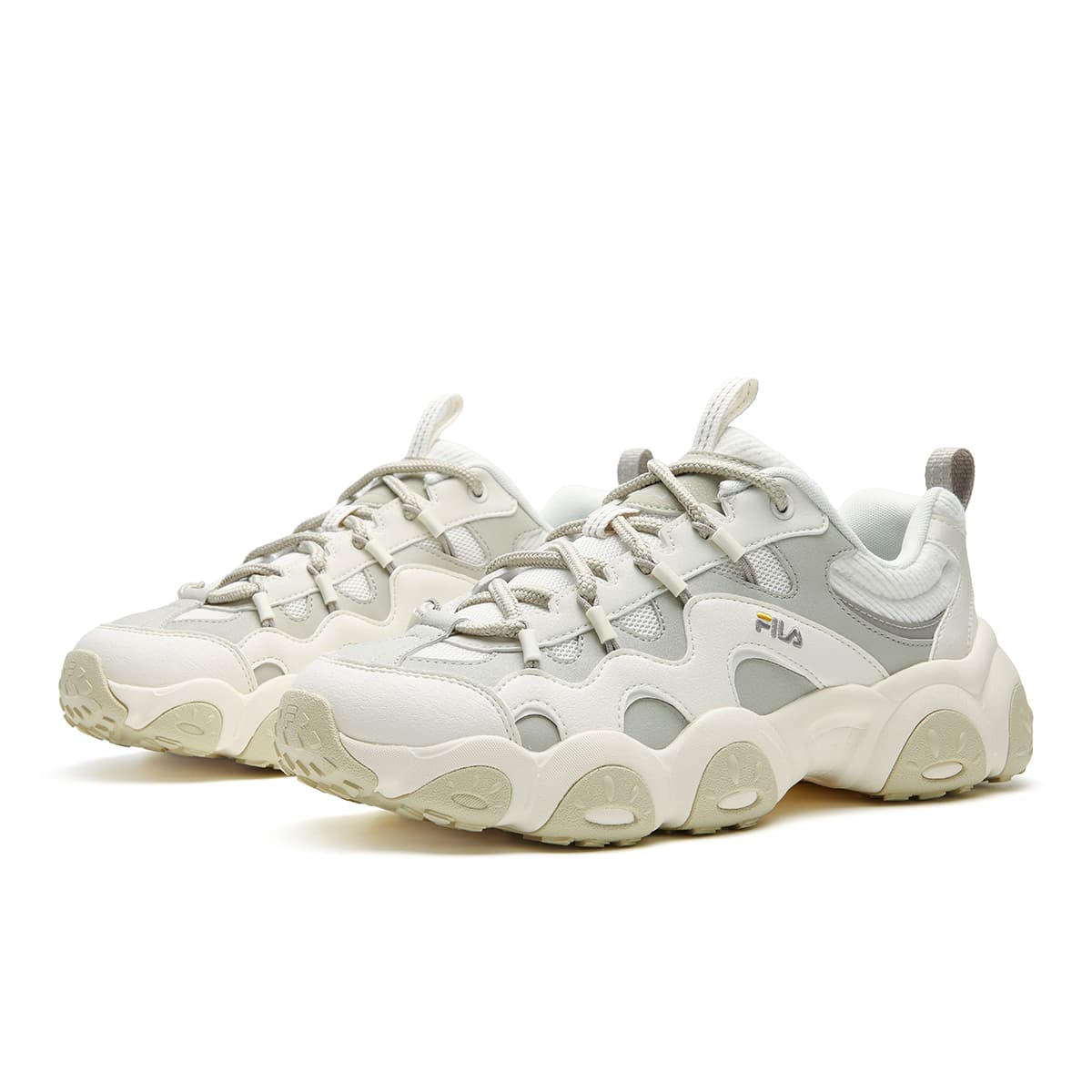 Кроссовки FILA FLUID 7 Лоу-топы массивные кроссовки мужские конфеты белые пеликан коричневый - изображение 3