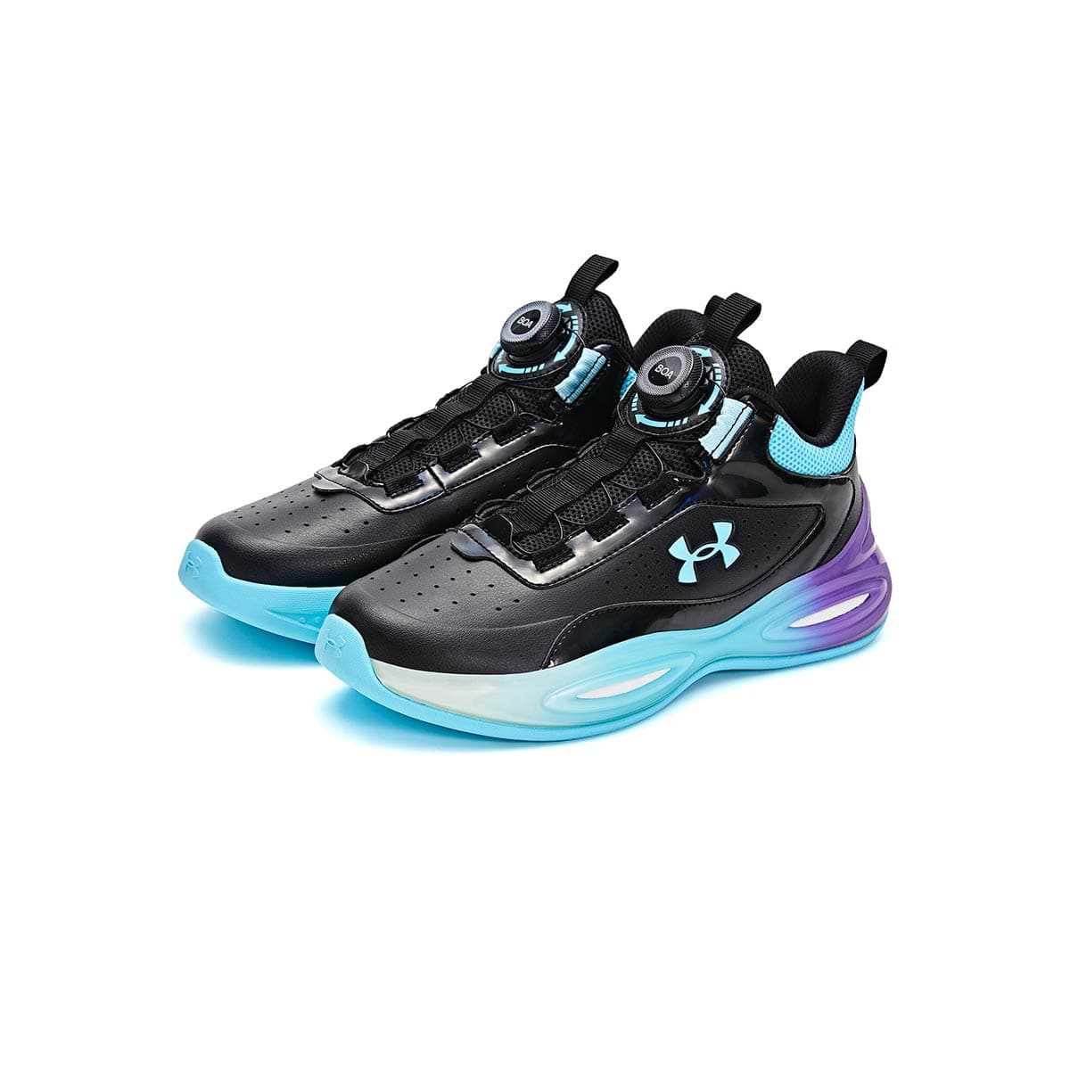 Кроссовки для баскетбола Under Armour Comprehensive Training Детские баскетбольные кроссовки Low Топ Черный Kids - изображение 2
