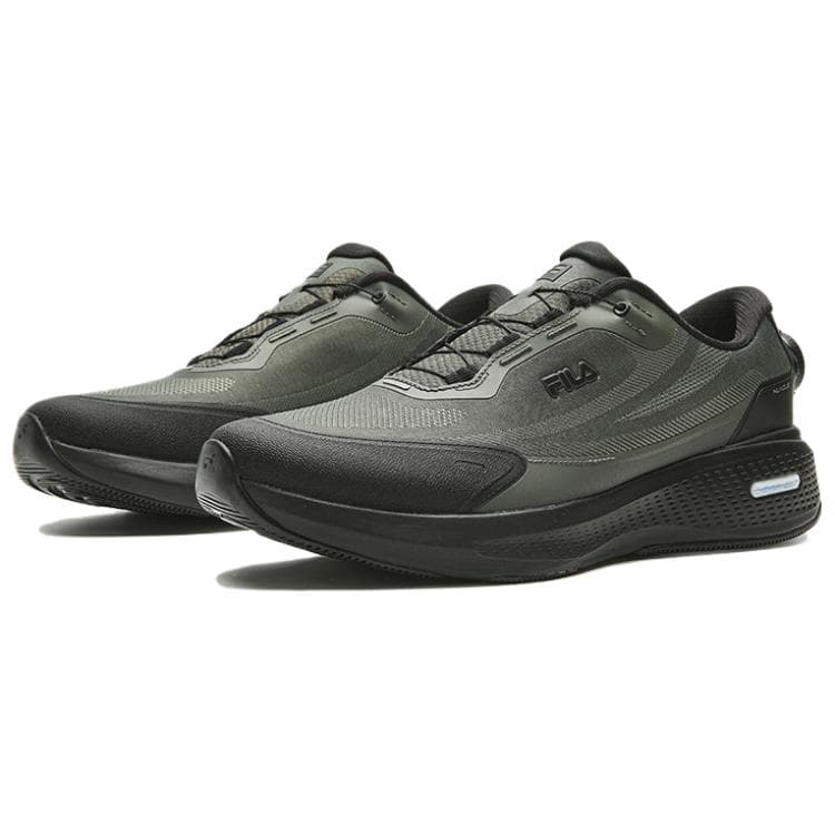 Кроссовки для бега FILA BOA NUVOLE 3 Беговые кроссовки Низкий Топ Чай Серый Скачущий конь Черный мужской - изображение 3