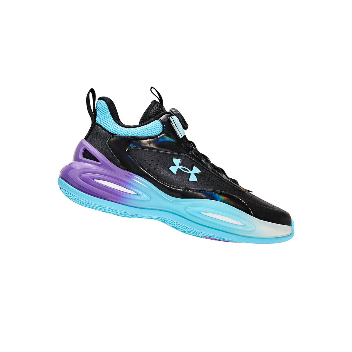 Кроссовки для баскетбола Under Armour Comprehensive Training Детские баскетбольные кроссовки Low Топ Черный Kids - изображение 5