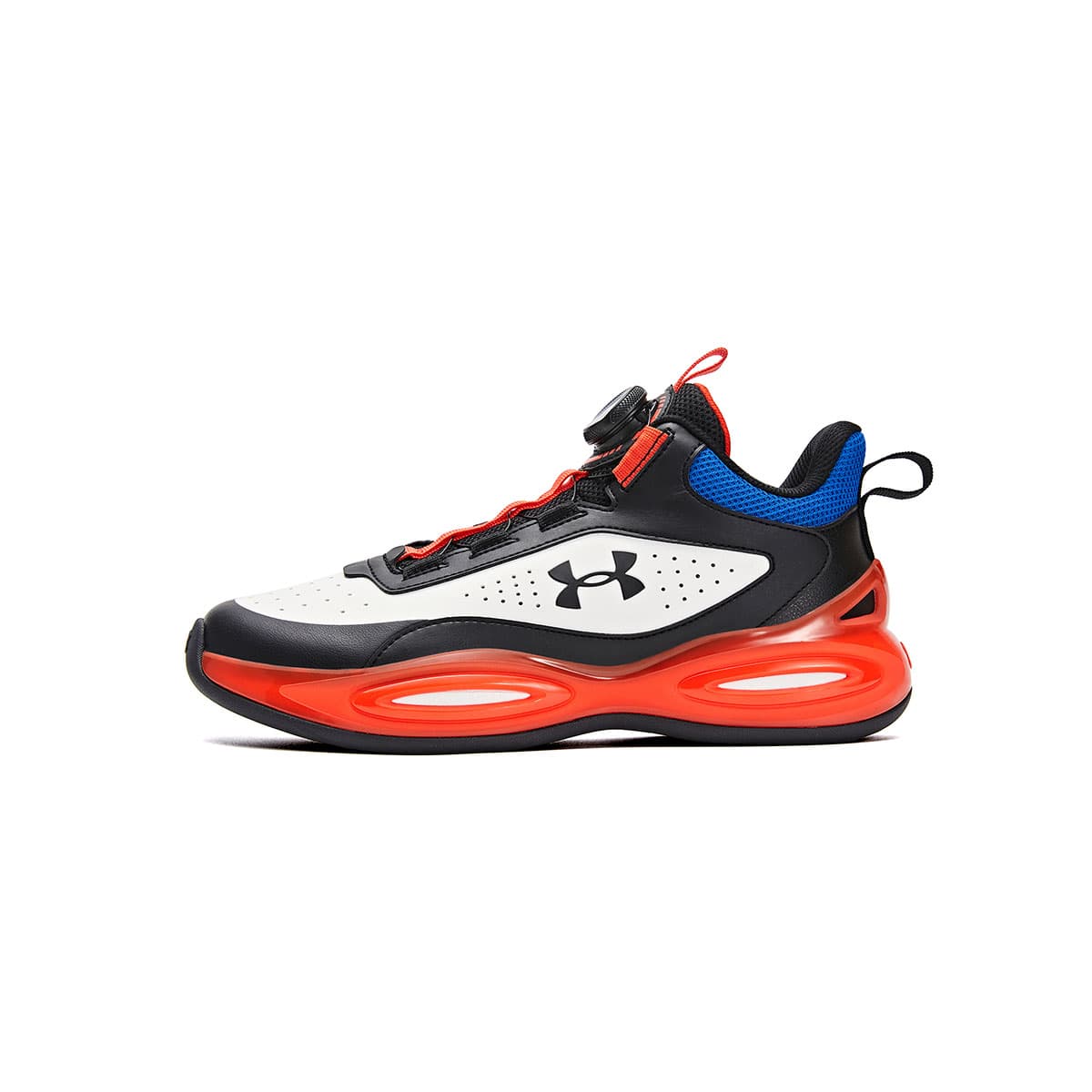 Кроссовки для баскетбола Under Armour Comprehensive Training Детские баскетбольные кроссовки MID Топ Белый черный Kids - изображение 1