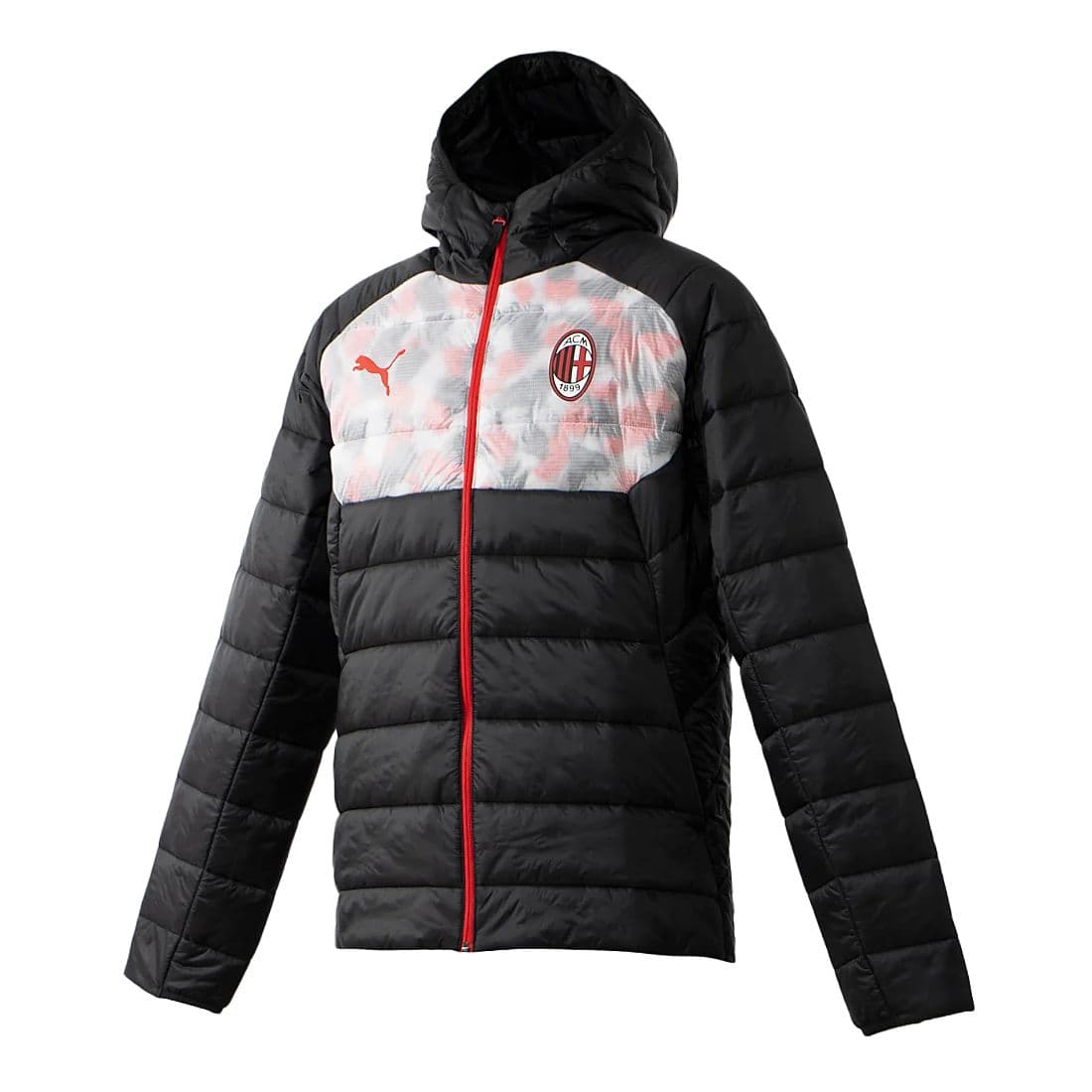 Зимняя куртка пуховик PUMA AC MILAN Черный мужской Куртки на синтепоне - изображение 1