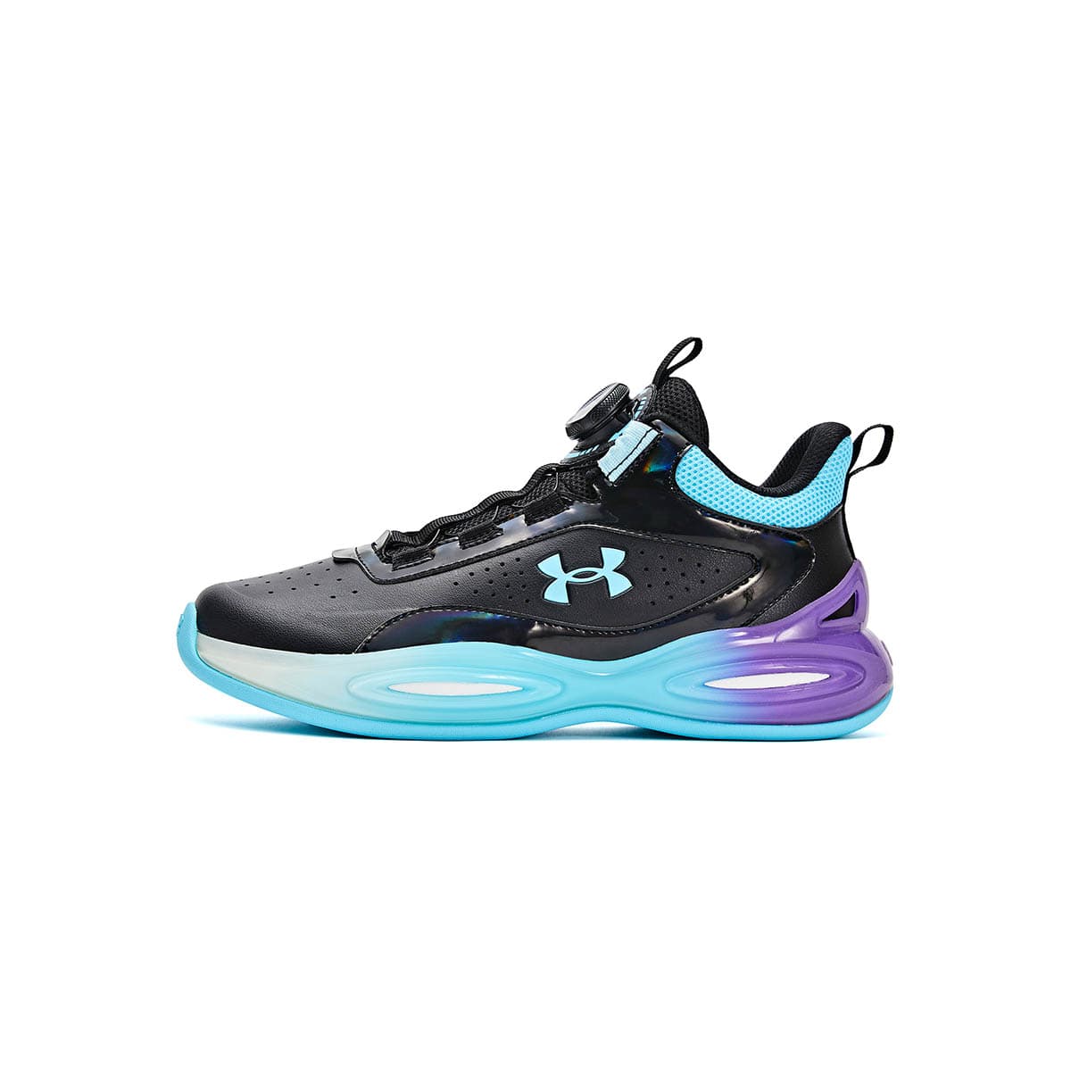 Кроссовки для баскетбола Under Armour Comprehensive Training Детские баскетбольные кроссовки Low Топ Черный Kids - изображение 1