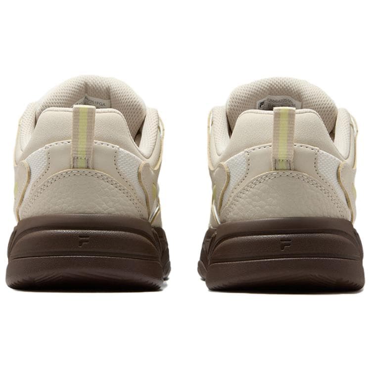 Кроссовки FILA FUSION BANK 2 DX Cool Skate Shoes 2 Скейтбордические кеды Low Топ Молочный белый Миндально-молочный белый Женские - изображение 5