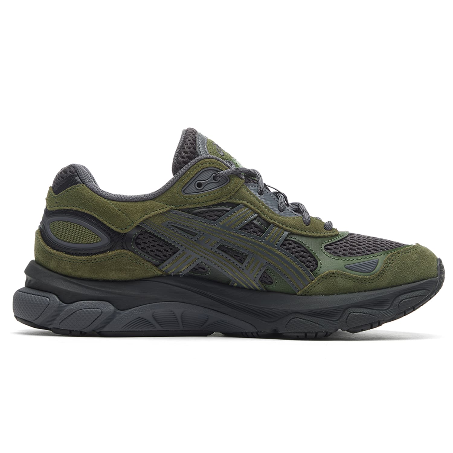 Кроссовки для бега ASICS Гель NYC 2,0 Беговые кроссовки Low Топ Темно-серый Зеленый Унисекс - изображение 2