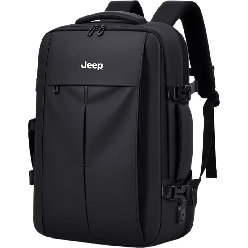Рюкзак Jeep Оксфорд Рюкзак Обычный (стандартный) Мужской Черный - изображение 1