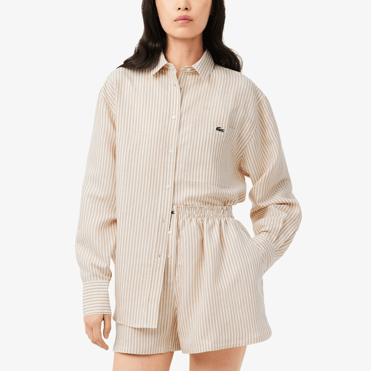 Блузка LACOSTE Женские Рубашки - изображение 5