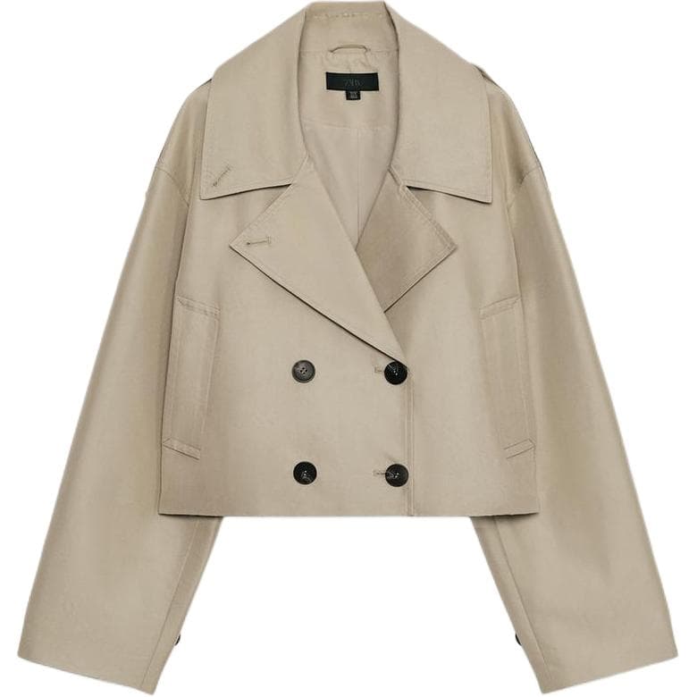 zara Коричневый Женские Тренч - изображение 1