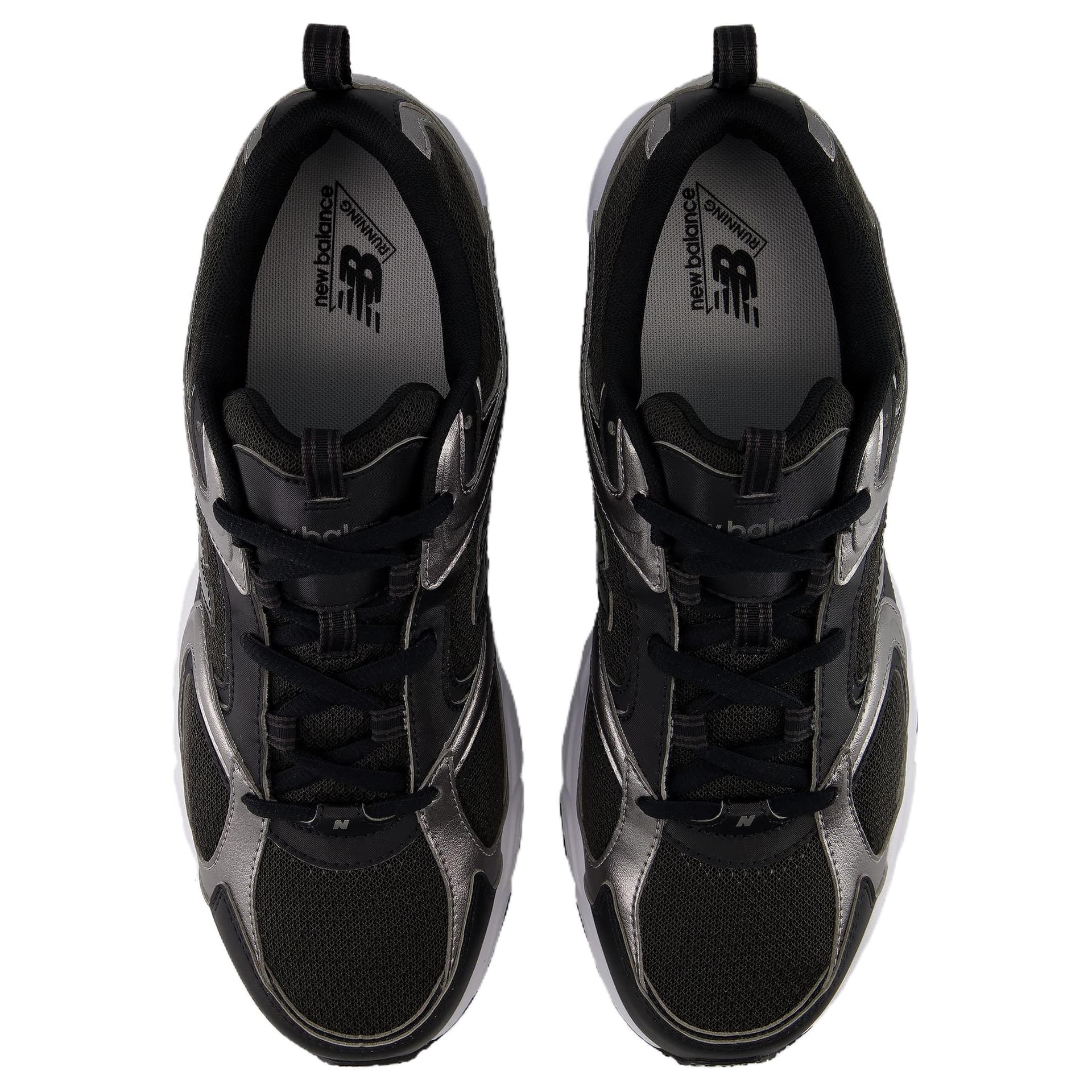Кроссовки для бега new balance 408 Беговые кроссовки Low Топ Черный мужской - изображение 4