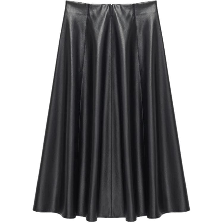 KARL LAGERFELD FW26 Кожа Длинный Юбка Женские - изображение 3