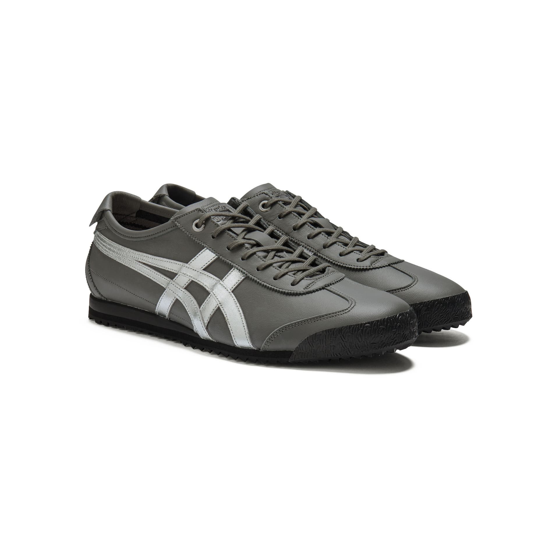 Кроссовки Onitsuka Tiger MEXICO 66 SD Повседневная обувь Низкий Топ Серый Серебряный Унисекс - изображение 3